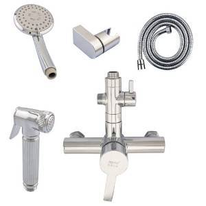 HAFQ 海岸風(fēng)情 全銅淋浴龍頭花灑馬桶噴槍套裝(龍頭、花灑、噴槍、軟管、花灑座) 7件套 L002+PRZ01+HRZ03 【HAFQ 海岸風(fēng)情】 價(jià)格 報(bào)價(jià) 圖片 - 亞馬遜中國